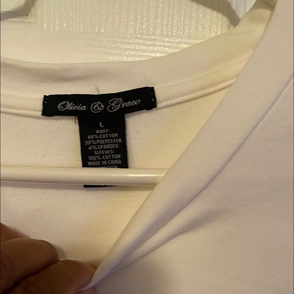 White/Off white blouse from Macy’s